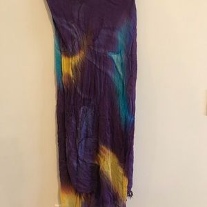 Purple color scarf